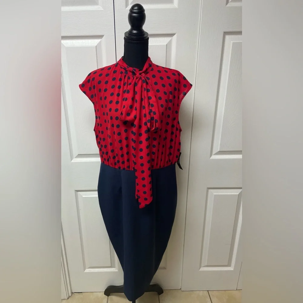 New York & Company Pencil Midi Sheath Dress - Picture 1 of 8